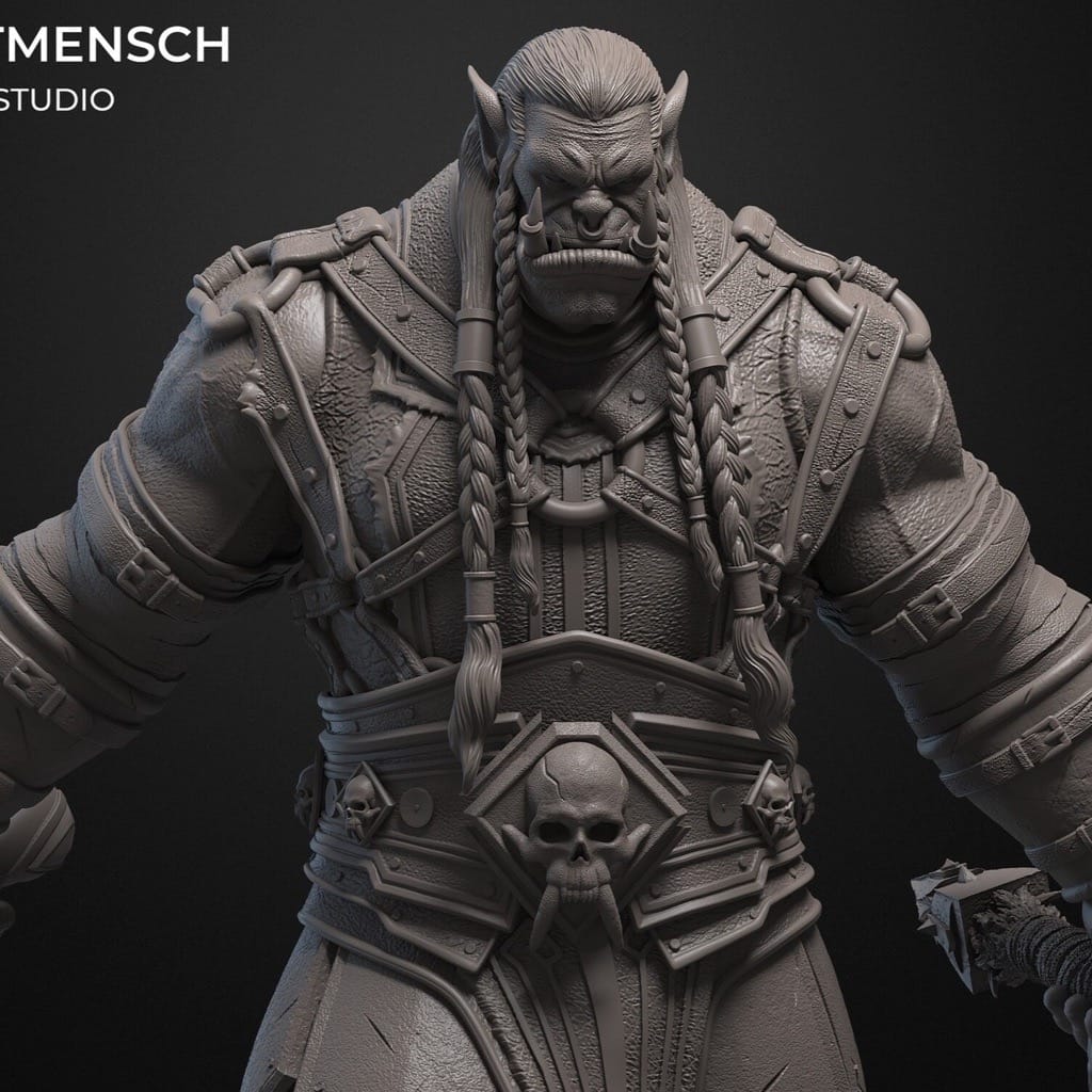 P站图纸印象馆 LuftMensch 魔兽世界 瓦罗克·萨鲁法尔 LuftMensch 魔兽世界 瓦罗克·萨鲁法尔