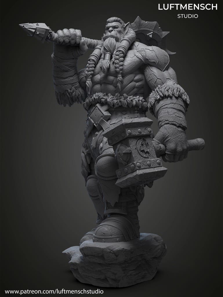 P站图纸印象馆 LuftMensch 魔兽世界 萨尔 LuftMensch 魔兽世界 萨尔