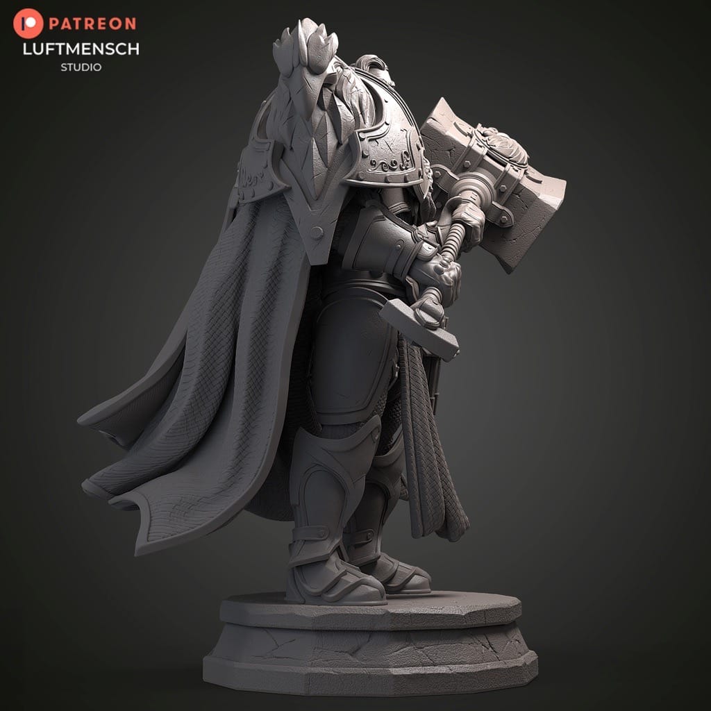 P站图纸印象馆 LuftMensch 魔兽世界 光明使者 乌瑟尔 LuftMensch 魔兽世界 光明使者 乌瑟尔