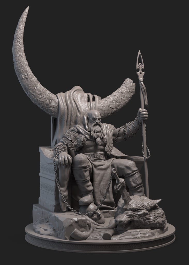 P站图纸印象馆 LuftMensch 战神 奎托斯 LuftMensch 战神 奎托斯