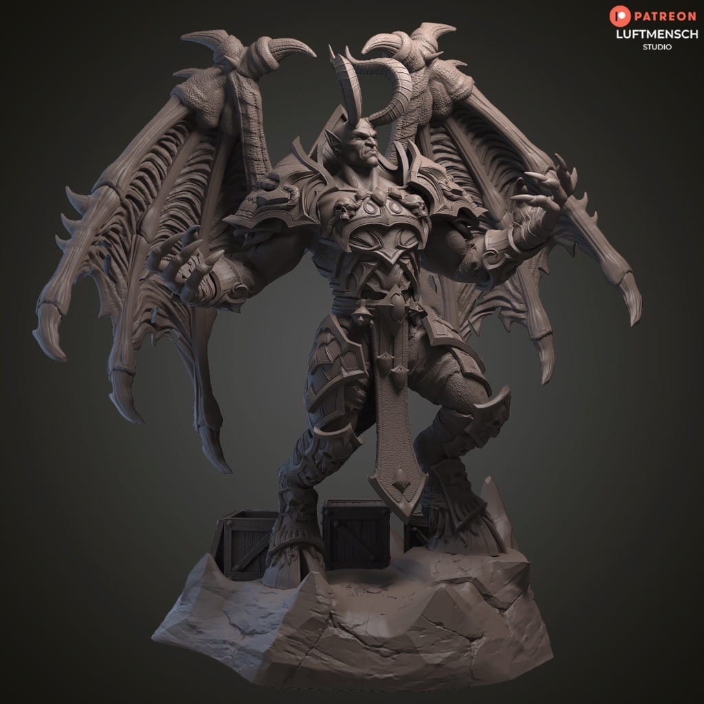 P站图纸印象馆 LuftMensch 魔兽世界 玛尔加尼斯 LuftMensch 魔兽世界 玛尔加尼斯