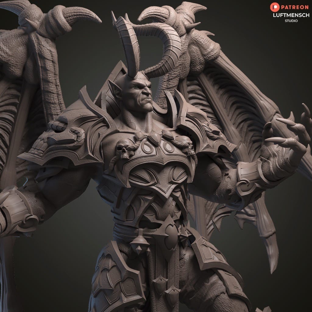 P站图纸印象馆 LuftMensch 魔兽世界 玛尔加尼斯 LuftMensch 魔兽世界 玛尔加尼斯