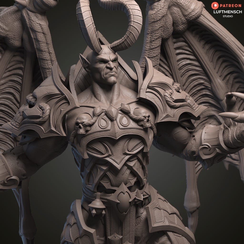 P站图纸印象馆 LuftMensch 魔兽世界 玛尔加尼斯 LuftMensch 魔兽世界 玛尔加尼斯