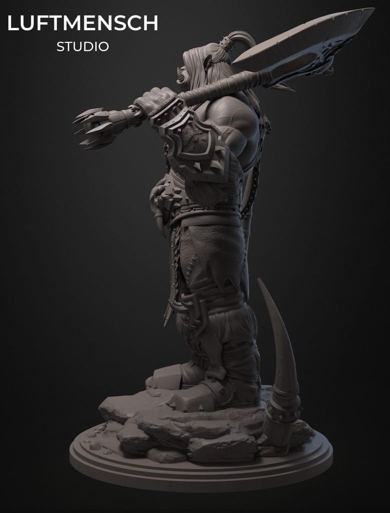 P站图纸印象馆 LuftMensch 魔兽世界 加尔鲁什·地狱咆哮 LuftMensch 魔兽世界 加尔鲁什·地狱咆哮