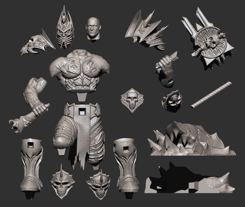 P站图纸印象馆 LuftMensch 魔兽世界 伯瓦尔·弗塔根 LuftMensch 魔兽世界 伯瓦尔·弗塔根