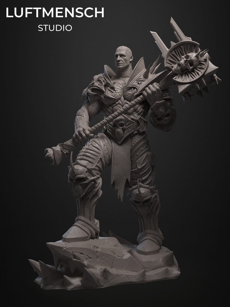 P站图纸印象馆 LuftMensch 魔兽世界 伯瓦尔·弗塔根 LuftMensch 魔兽世界 伯瓦尔·弗塔根