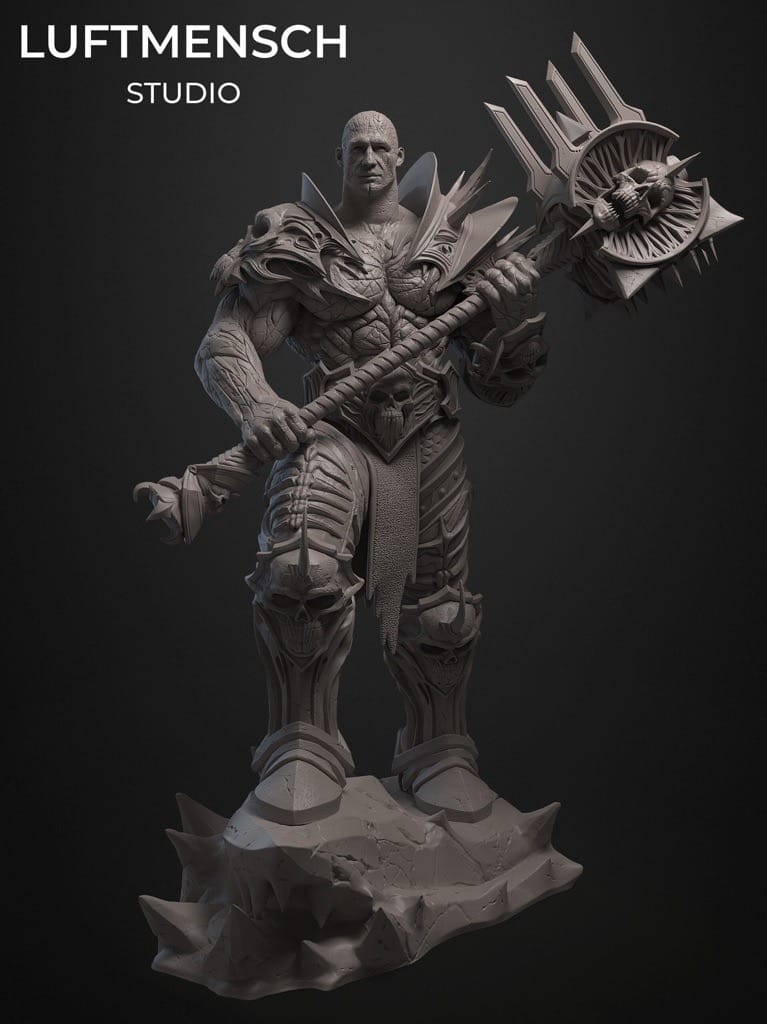 P站图纸印象馆 LuftMensch 魔兽世界 伯瓦尔·弗塔根 LuftMensch 魔兽世界 伯瓦尔·弗塔根