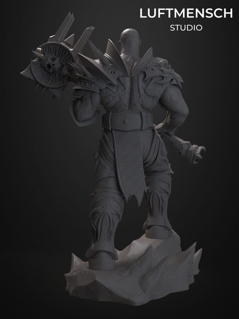 P站图纸印象馆 LuftMensch 魔兽世界 伯瓦尔·弗塔根 LuftMensch 魔兽世界 伯瓦尔·弗塔根