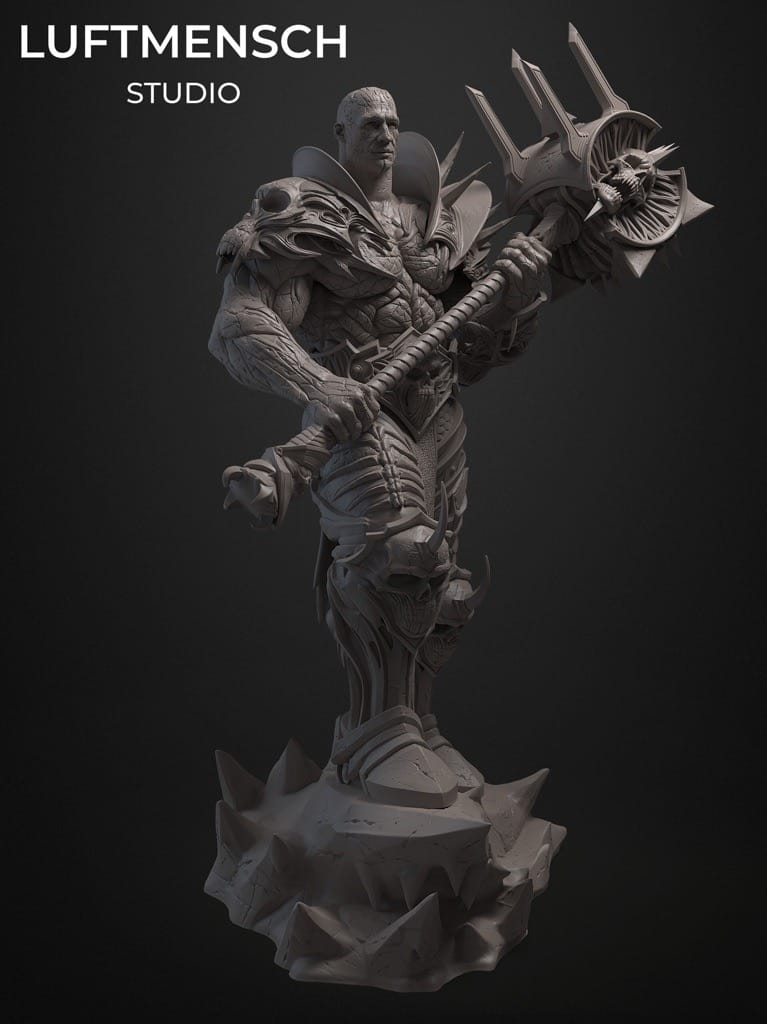 P站图纸印象馆 LuftMensch 魔兽世界 伯瓦尔·弗塔根 LuftMensch 魔兽世界 伯瓦尔·弗塔根