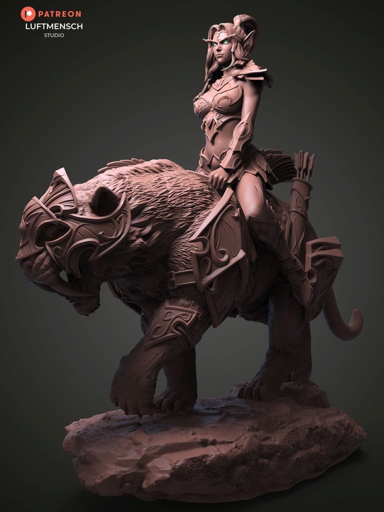 P站图纸印象馆 LuftMensch 魔兽世界 泰兰德和杰奥莱特 LuftMensch 魔兽世界 泰兰德和杰奥莱特