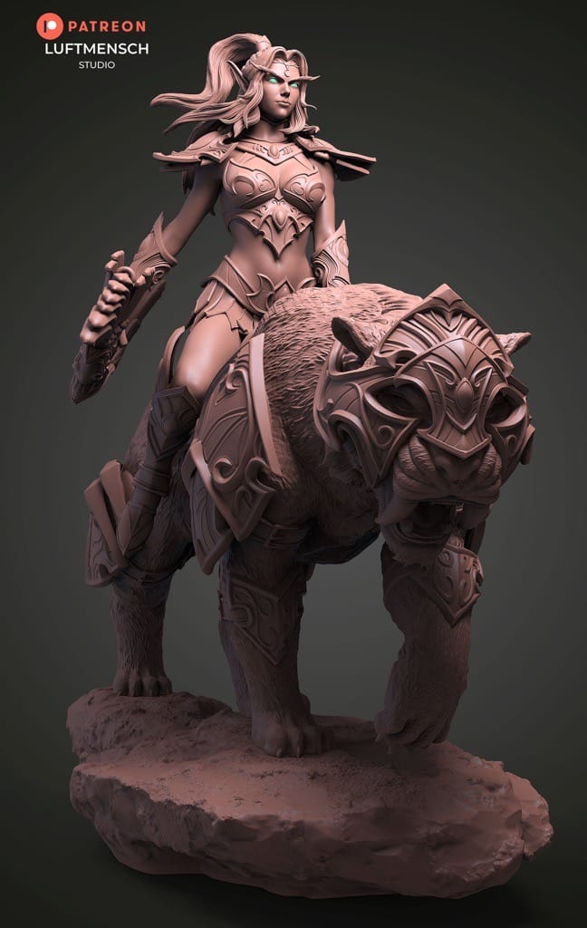 P站图纸印象馆 LuftMensch 魔兽世界 泰兰德和杰奥莱特 LuftMensch 魔兽世界 泰兰德和杰奥莱特