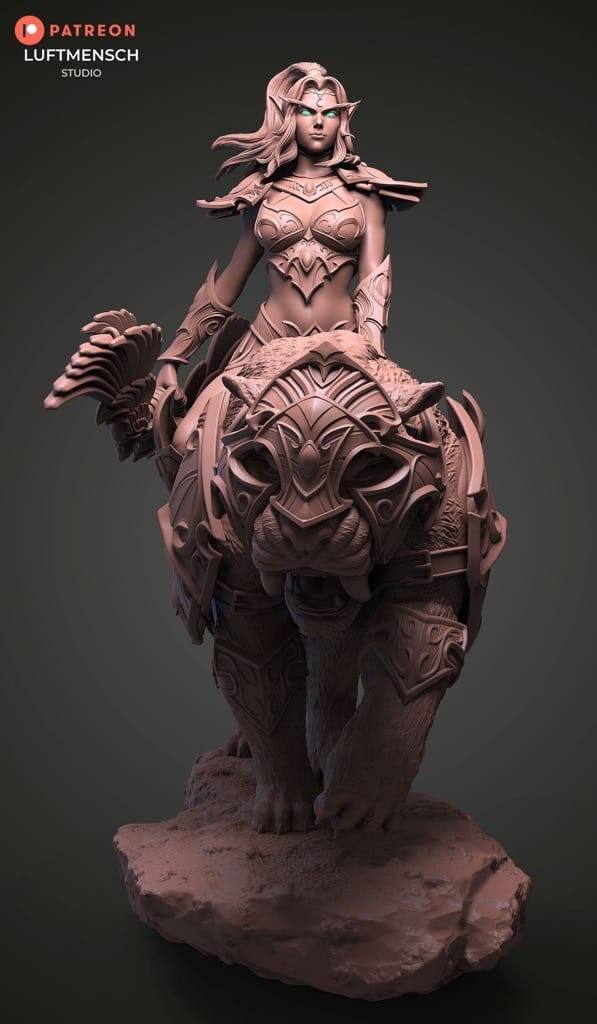 P站图纸印象馆 LuftMensch 魔兽世界 泰兰德和杰奥莱特 LuftMensch 魔兽世界 泰兰德和杰奥莱特