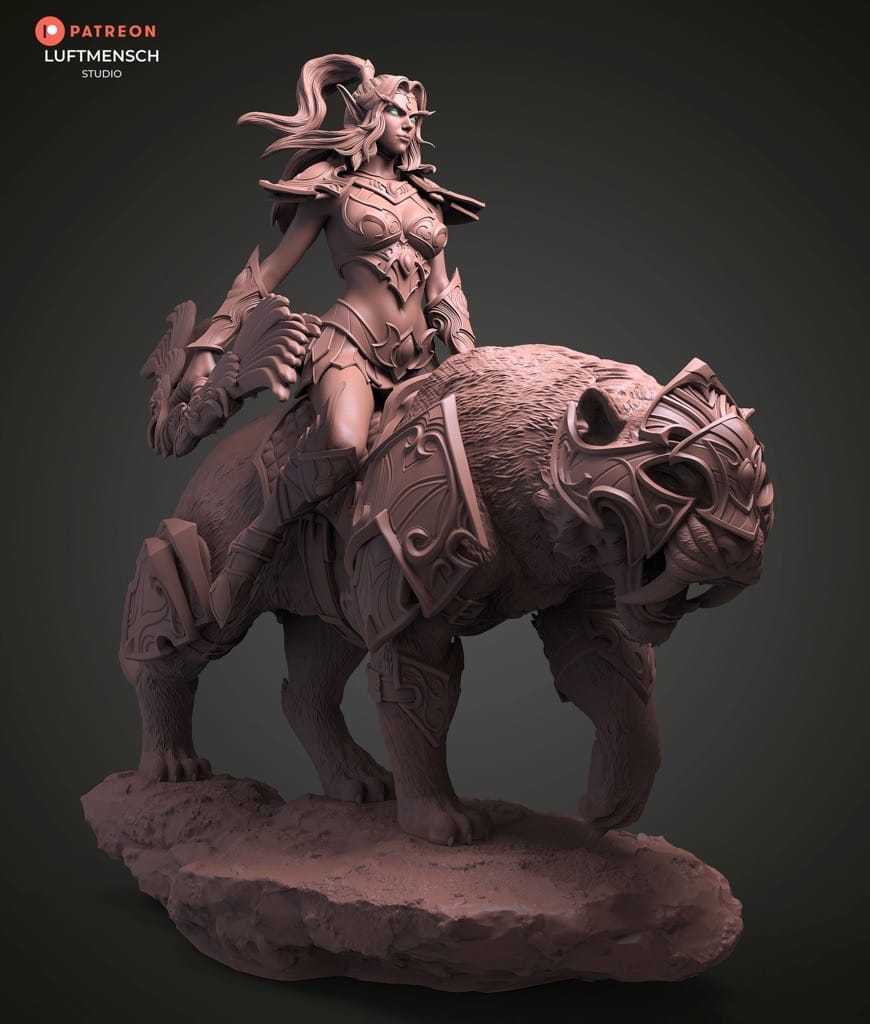 P站图纸印象馆 LuftMensch 魔兽世界 泰兰德和杰奥莱特 LuftMensch 魔兽世界 泰兰德和杰奥莱特