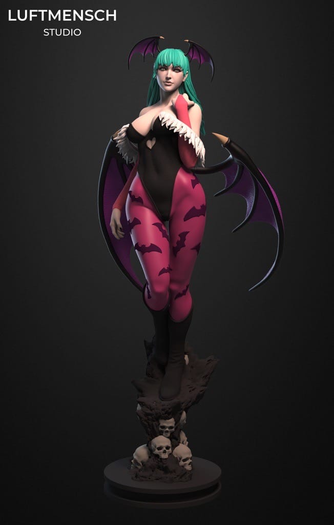 P站图纸印象馆 LuftMensch 恶魔战士 莫莉卡·安斯兰特 LuftMensch 恶魔战士 莫莉卡·安斯兰特