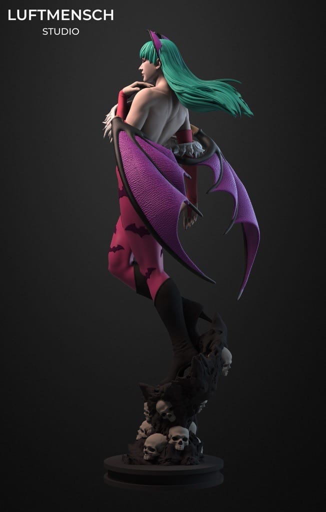 P站图纸印象馆 LuftMensch 恶魔战士 莫莉卡·安斯兰特 LuftMensch 恶魔战士 莫莉卡·安斯兰特