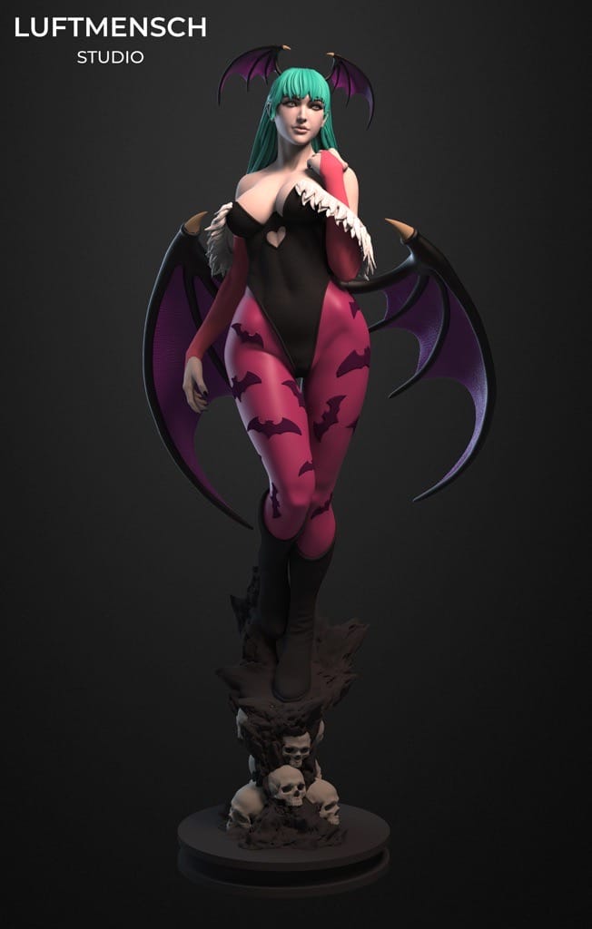 P站图纸印象馆 LuftMensch 恶魔战士 莫莉卡·安斯兰特 LuftMensch 恶魔战士 莫莉卡·安斯兰特