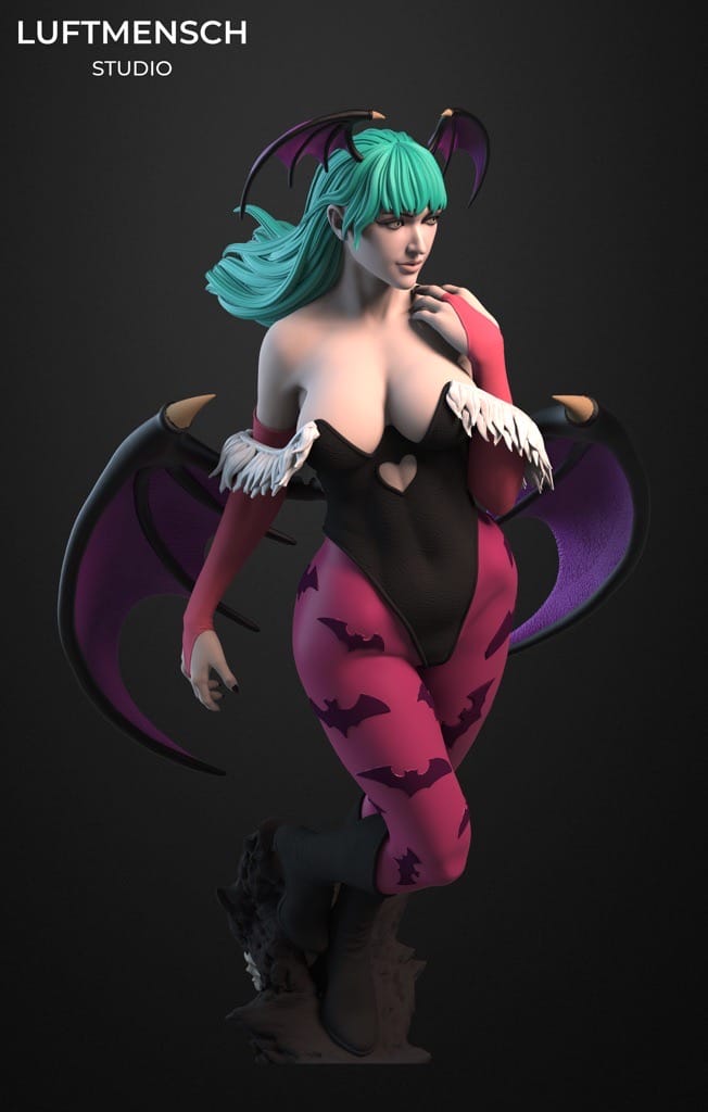 P站图纸印象馆 LuftMensch 恶魔战士 莫莉卡·安斯兰特 LuftMensch 恶魔战士 莫莉卡·安斯兰特