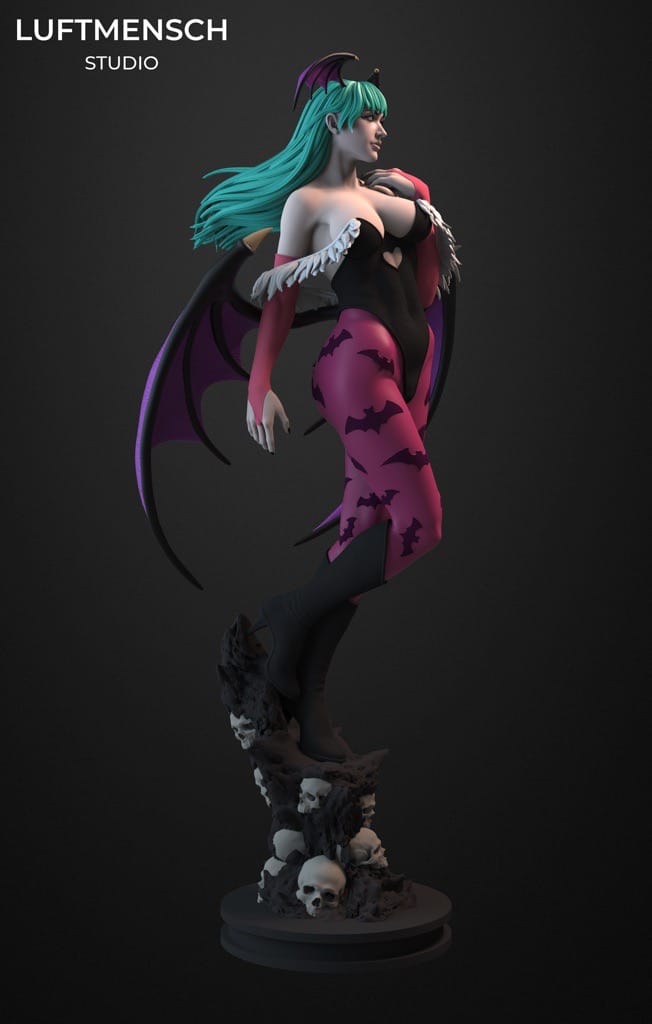 P站图纸印象馆 LuftMensch 恶魔战士 莫莉卡·安斯兰特 LuftMensch 恶魔战士 莫莉卡·安斯兰特