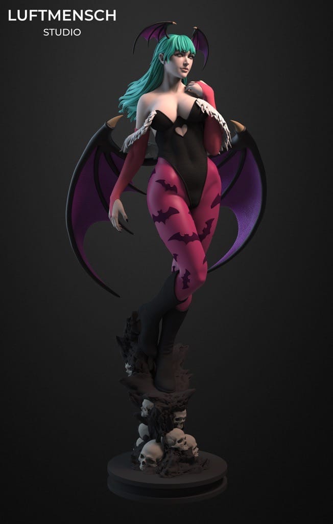 P站图纸印象馆 LuftMensch 恶魔战士 莫莉卡·安斯兰特 LuftMensch 恶魔战士 莫莉卡·安斯兰特