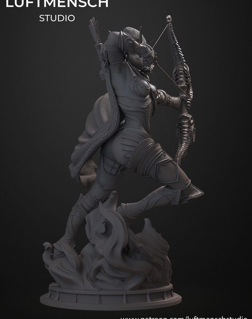 P站图纸印象馆 LuftMensch 魔兽世界 风行者 希尔瓦娜斯 LuftMensch 魔兽世界 风行者 希尔瓦娜斯