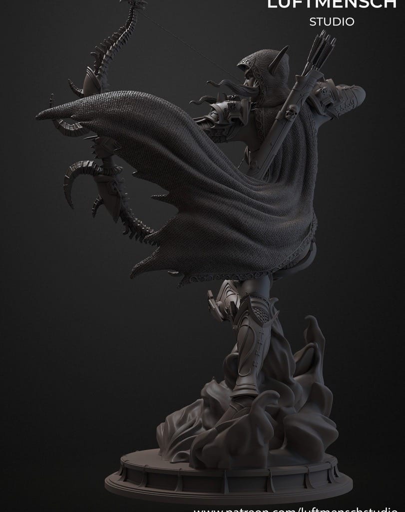 P站图纸印象馆 LuftMensch 魔兽世界 风行者 希尔瓦娜斯 LuftMensch 魔兽世界 风行者 希尔瓦娜斯