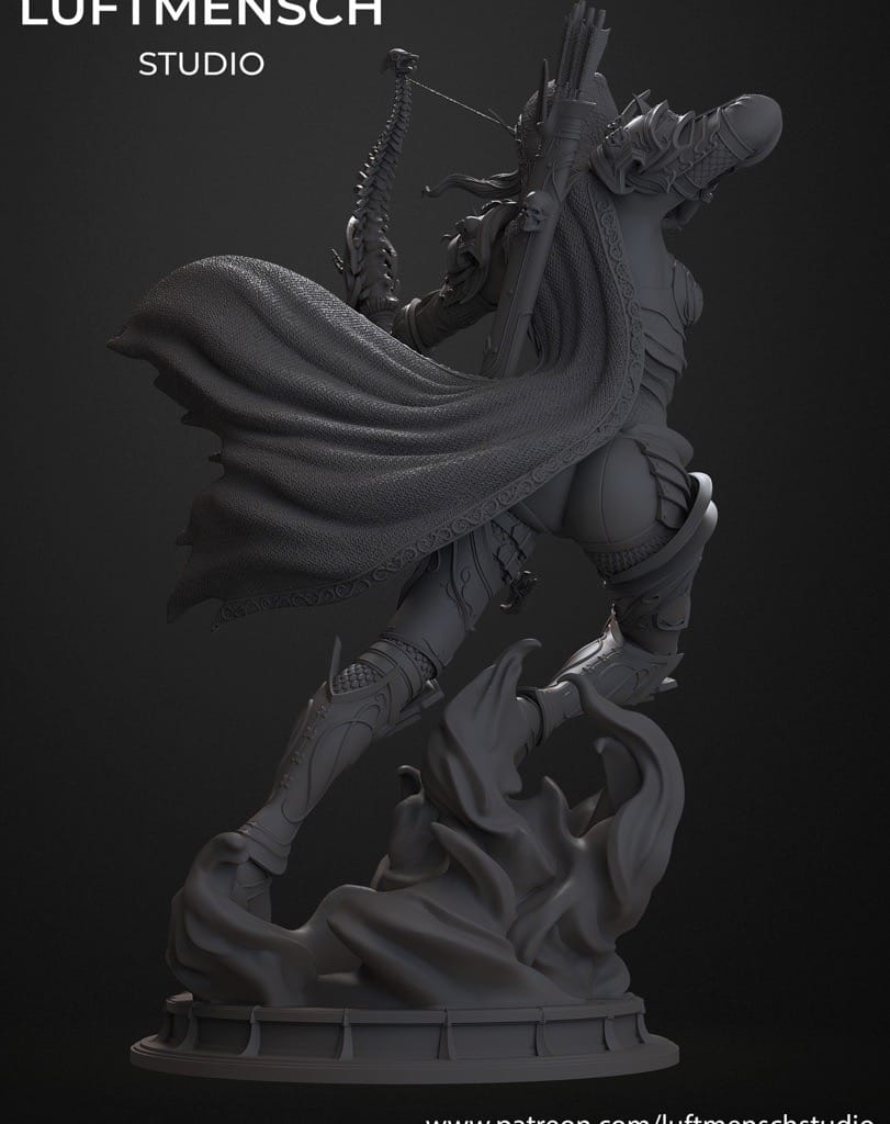 P站图纸印象馆 LuftMensch 魔兽世界 风行者 希尔瓦娜斯 LuftMensch 魔兽世界 风行者 希尔瓦娜斯