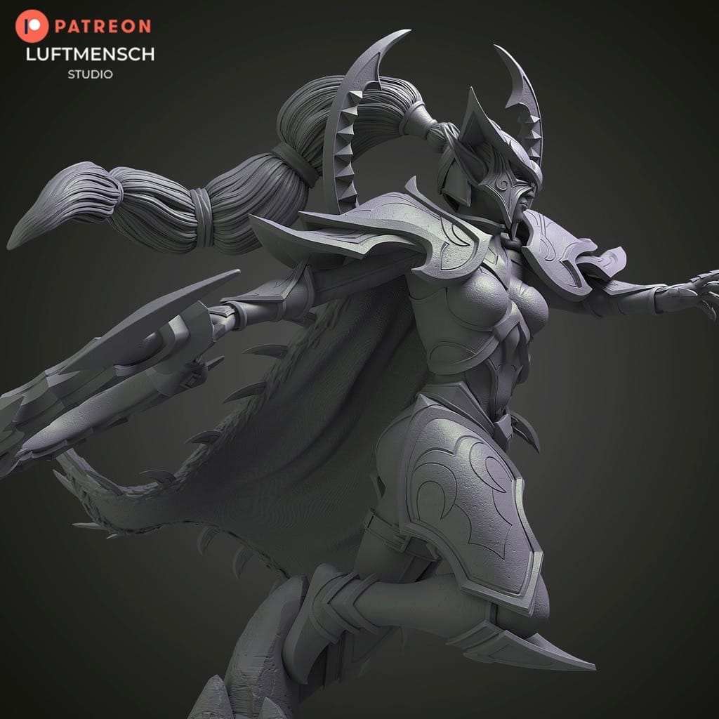 P站图纸印象馆 LuftMensch 魔兽世界 玛维·影歌 LuftMensch 魔兽世界 玛维·影歌