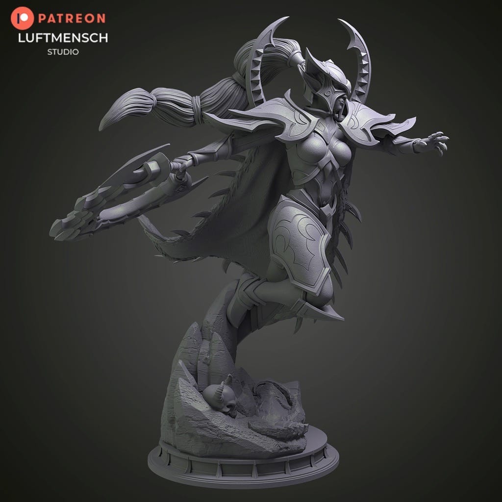 P站图纸印象馆 LuftMensch 魔兽世界 玛维·影歌 LuftMensch 魔兽世界 玛维·影歌