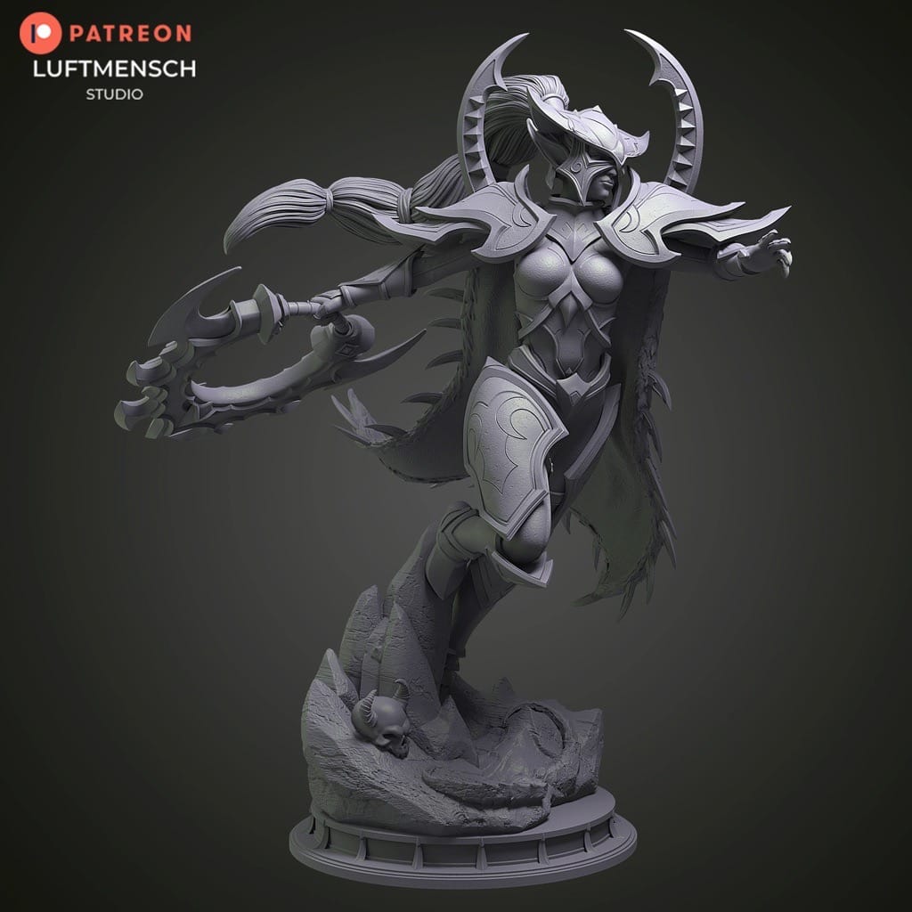 P站图纸印象馆 LuftMensch 魔兽世界 玛维·影歌 LuftMensch 魔兽世界 玛维·影歌