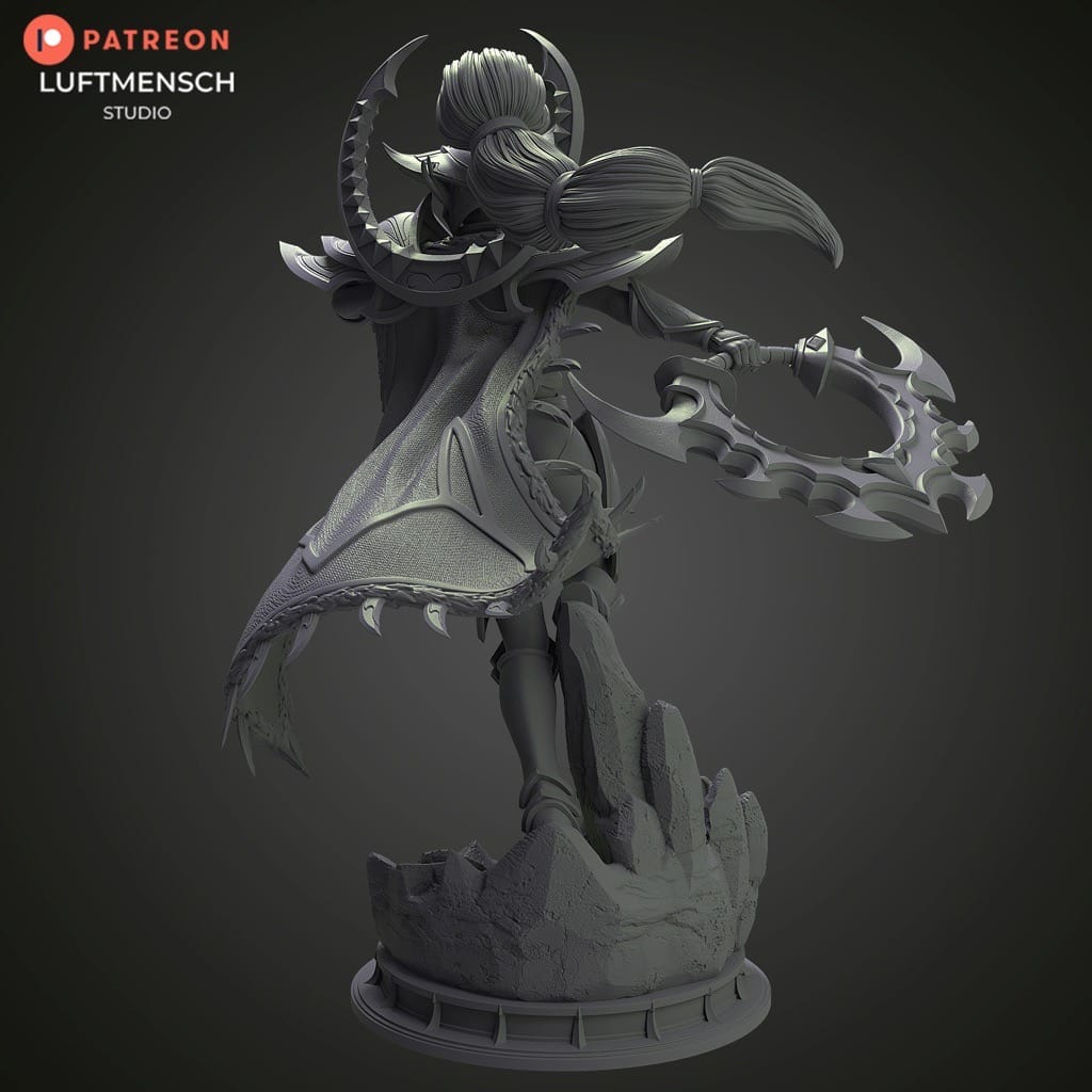 P站图纸印象馆 LuftMensch 魔兽世界 玛维·影歌 LuftMensch 魔兽世界 玛维·影歌