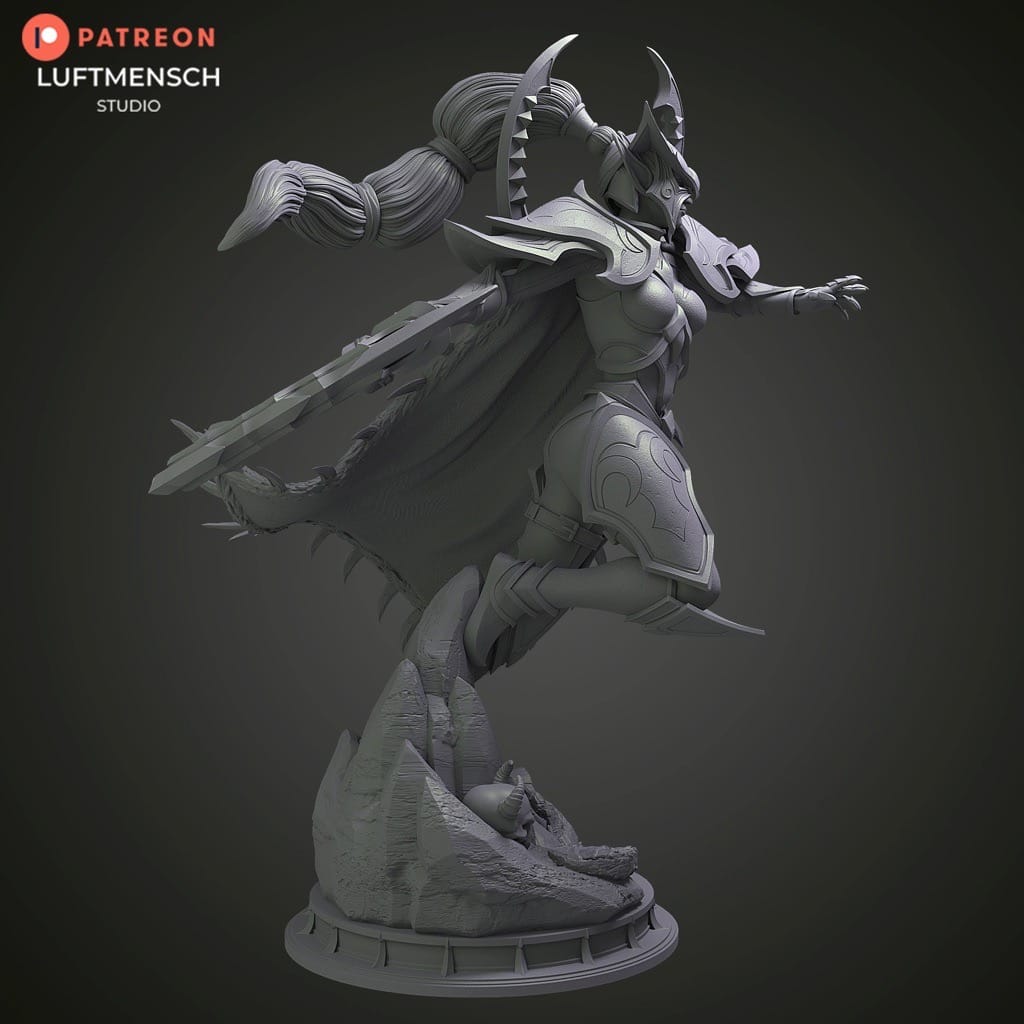 P站图纸印象馆 LuftMensch 魔兽世界 玛维·影歌 LuftMensch 魔兽世界 玛维·影歌