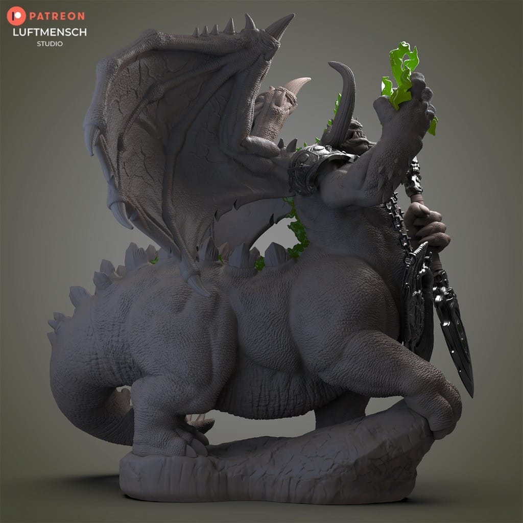 P站图纸印象馆 LuftMensch 魔兽世界 玛诺洛斯 LuftMensch 魔兽世界 玛诺洛斯