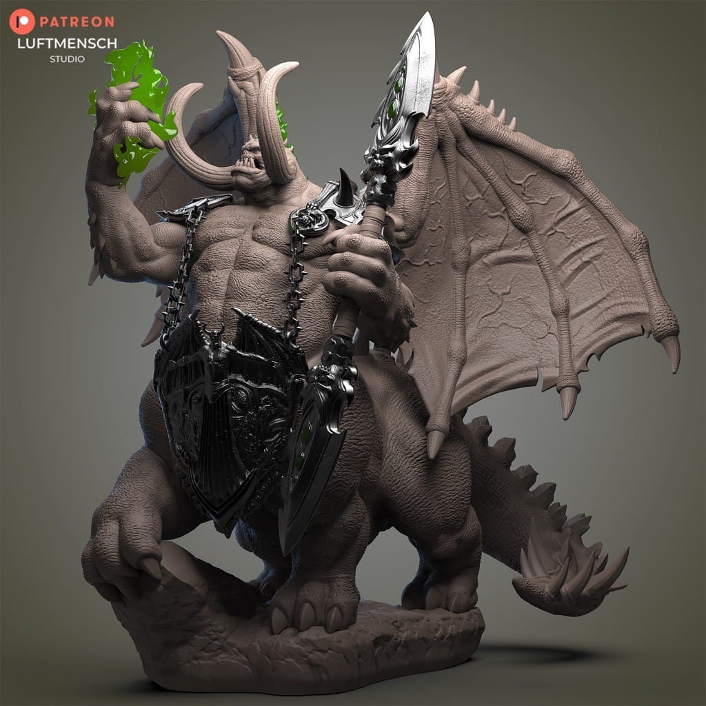 P站图纸印象馆 LuftMensch 魔兽世界 玛诺洛斯 LuftMensch 魔兽世界 玛诺洛斯