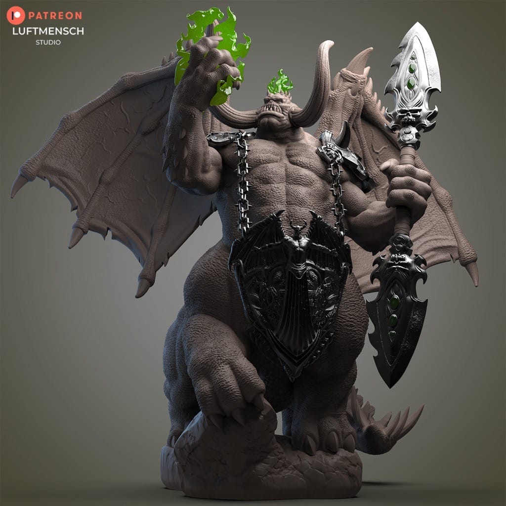 P站图纸印象馆 LuftMensch 魔兽世界 玛诺洛斯 LuftMensch 魔兽世界 玛诺洛斯