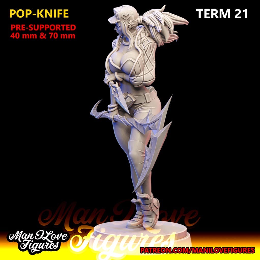 P站图纸印象馆 Man I Love 英雄联盟 离群之刺·阿卡丽 Man I Love 英雄联盟 离群之刺·阿卡丽