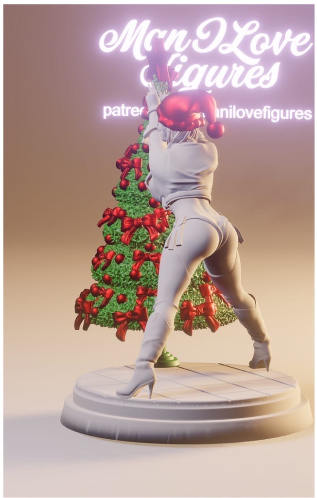 P站图纸印象馆 Man I Love 拳皇 圣诞版安琪 Man I Love 拳皇 圣诞版安琪