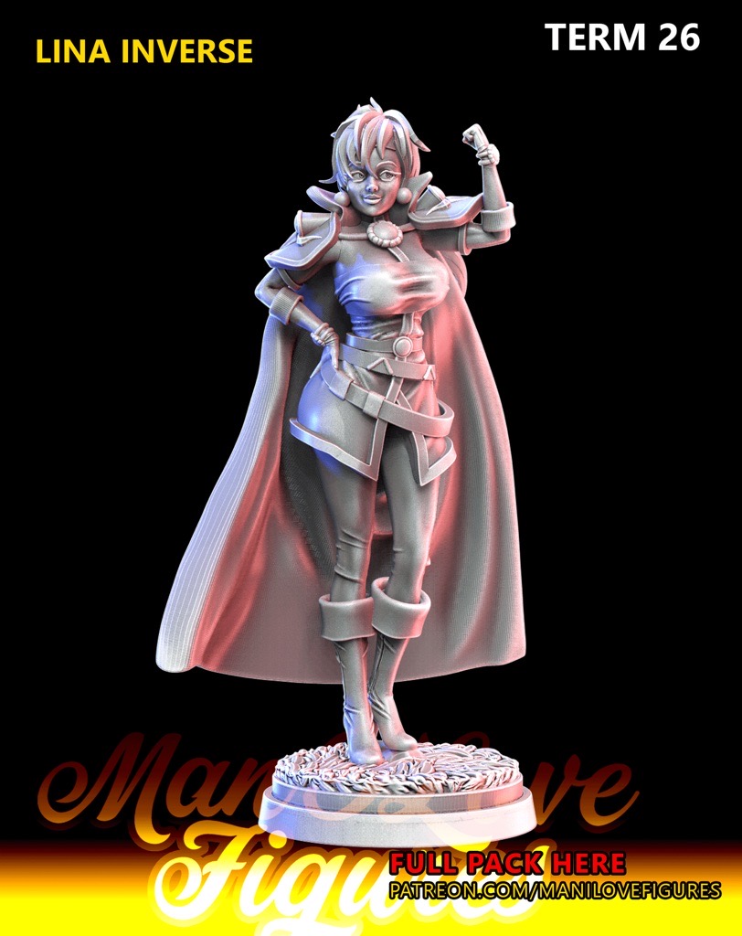 P站图纸印象馆 Man I Love 秀逗魔导士 莉娜·因巴斯 Man I Love 秀逗魔导士 莉娜·因巴斯