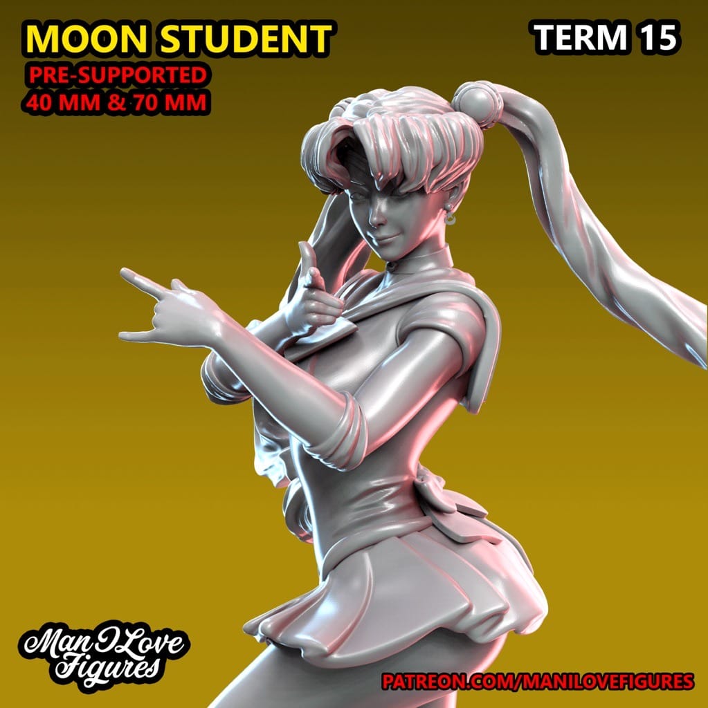 P站图纸印象馆 Man I Love 美少女战士 月野兔 Man I Love 美少女战士 月野兔