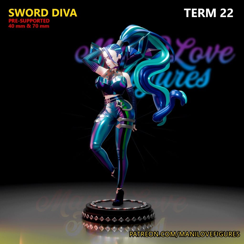 P站图纸印象馆 Man I Love 英雄联盟 虚空之女 卡莎 Man I Love 英雄联盟 虚空之女 卡莎