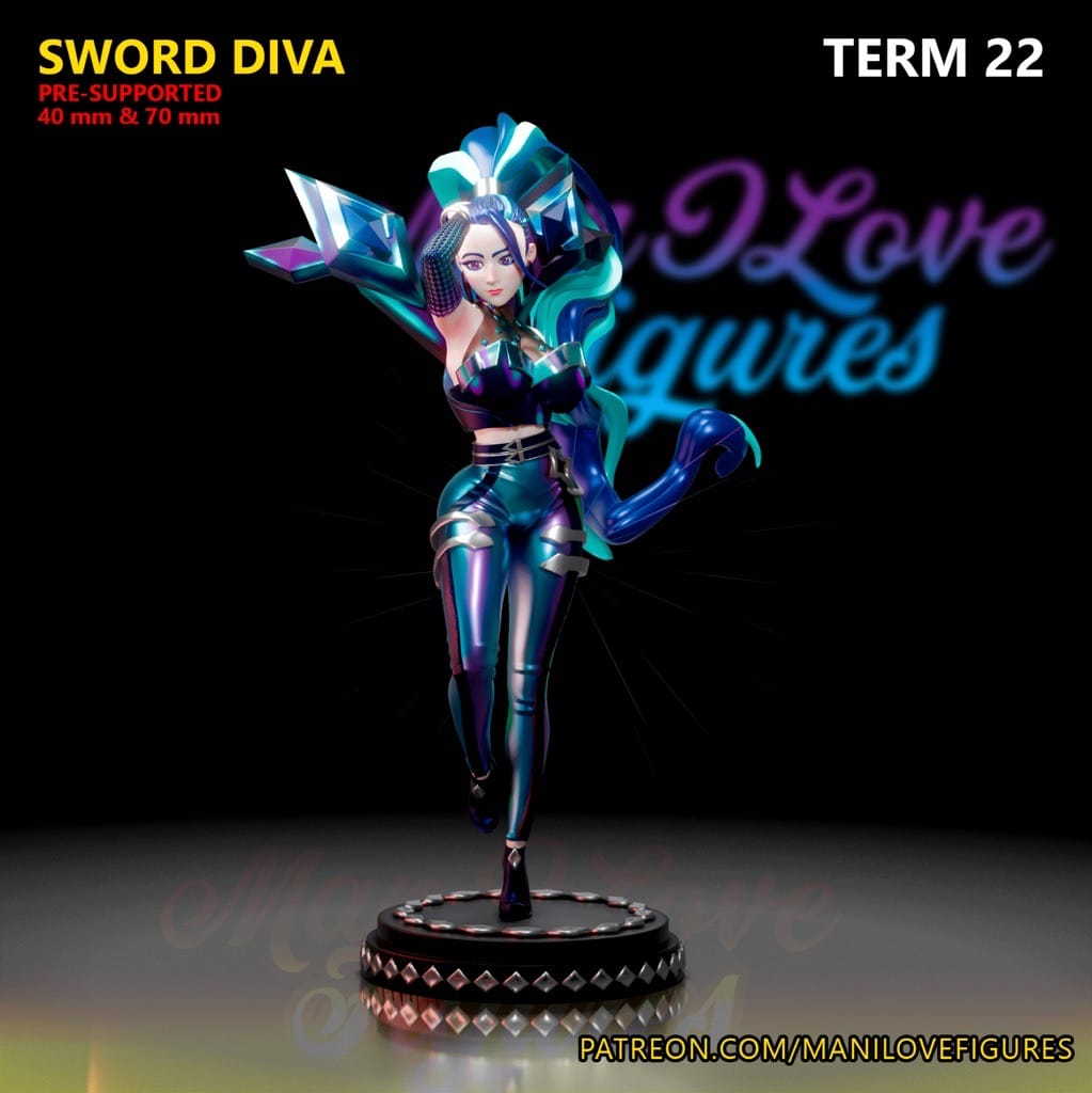 P站图纸印象馆 Man I Love 英雄联盟 虚空之女 卡莎 Man I Love 英雄联盟 虚空之女 卡莎