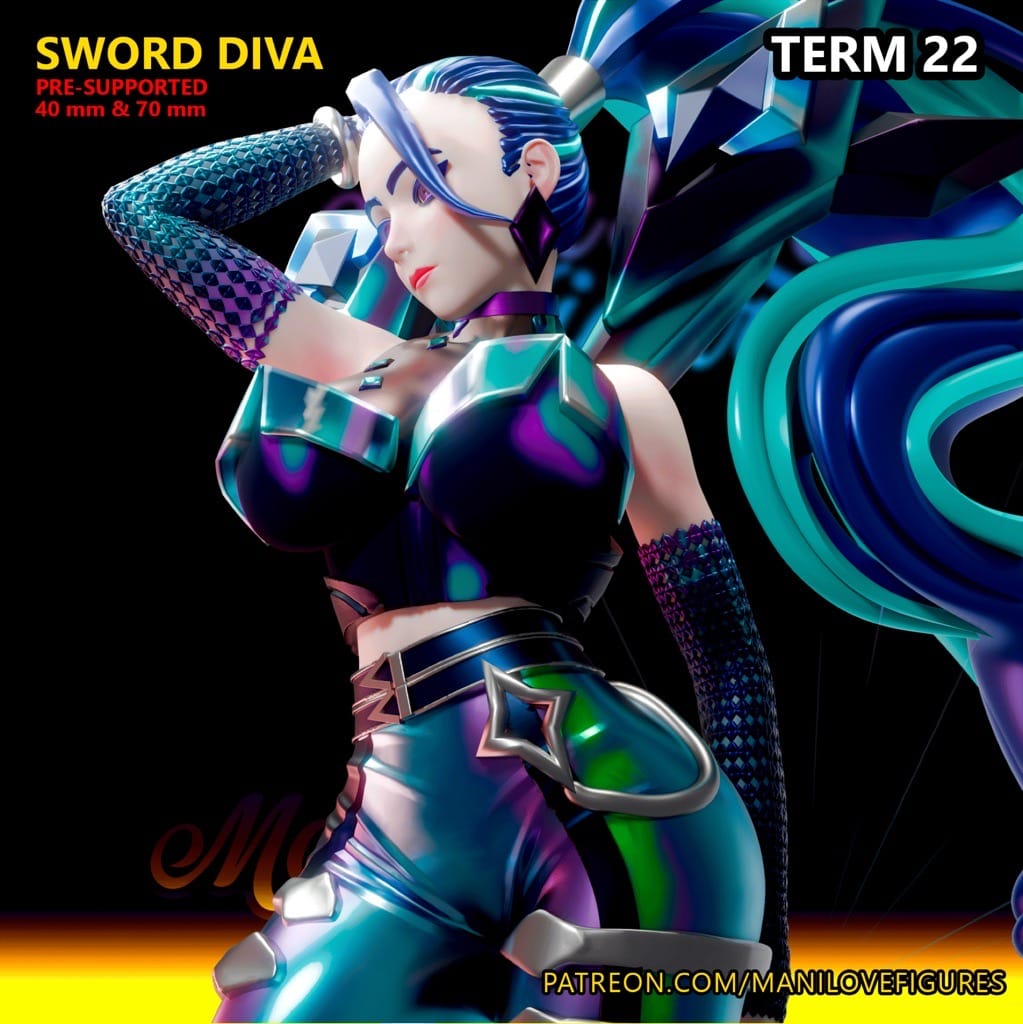 P站图纸印象馆 Man I Love 英雄联盟 虚空之女 卡莎 Man I Love 英雄联盟 虚空之女 卡莎