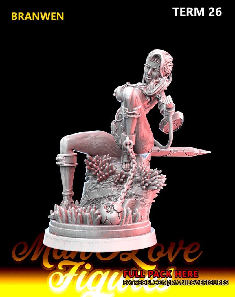 P站图纸印象馆 Man I Love 女王之刃 布兰温 Man I Love 女王之刃 布兰温