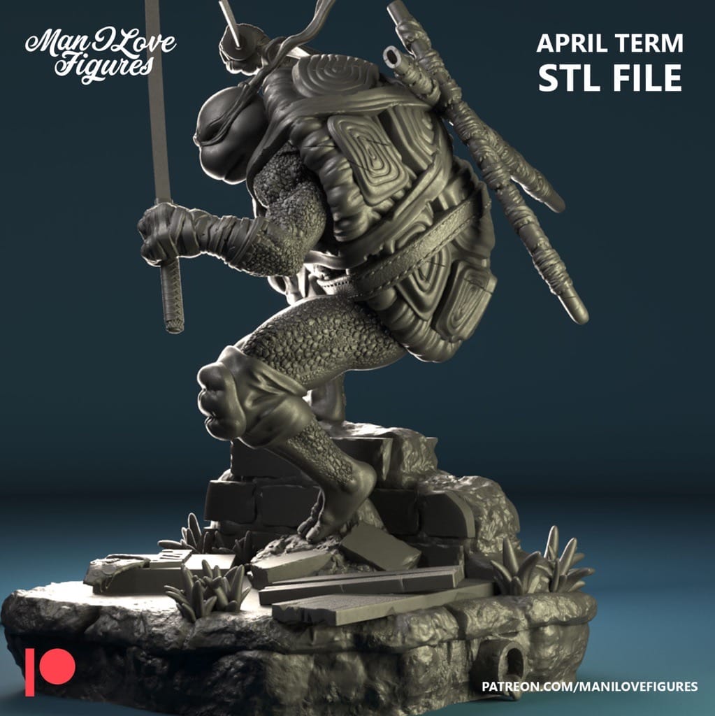 P站图纸印象馆 Man I Love 忍者神龟 里奥 Man I Love 忍者神龟 里奥