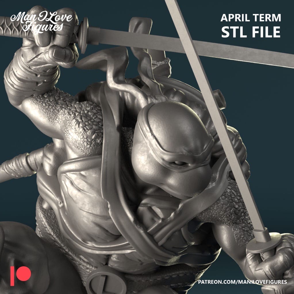 P站图纸印象馆 Man I Love 忍者神龟 里奥 Man I Love 忍者神龟 里奥