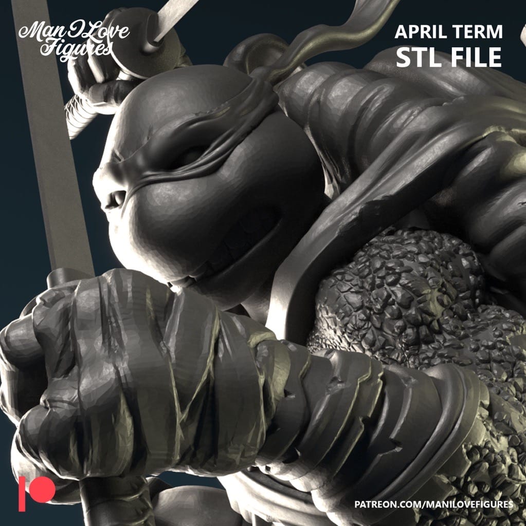 P站图纸印象馆 Man I Love 忍者神龟 里奥 Man I Love 忍者神龟 里奥