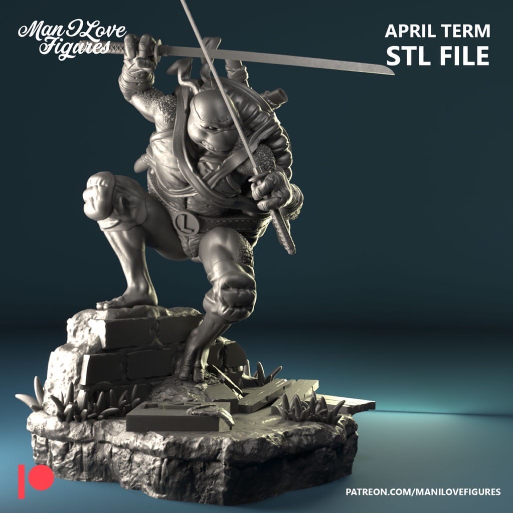 P站图纸印象馆 Man I Love 忍者神龟 里奥 Man I Love 忍者神龟 里奥