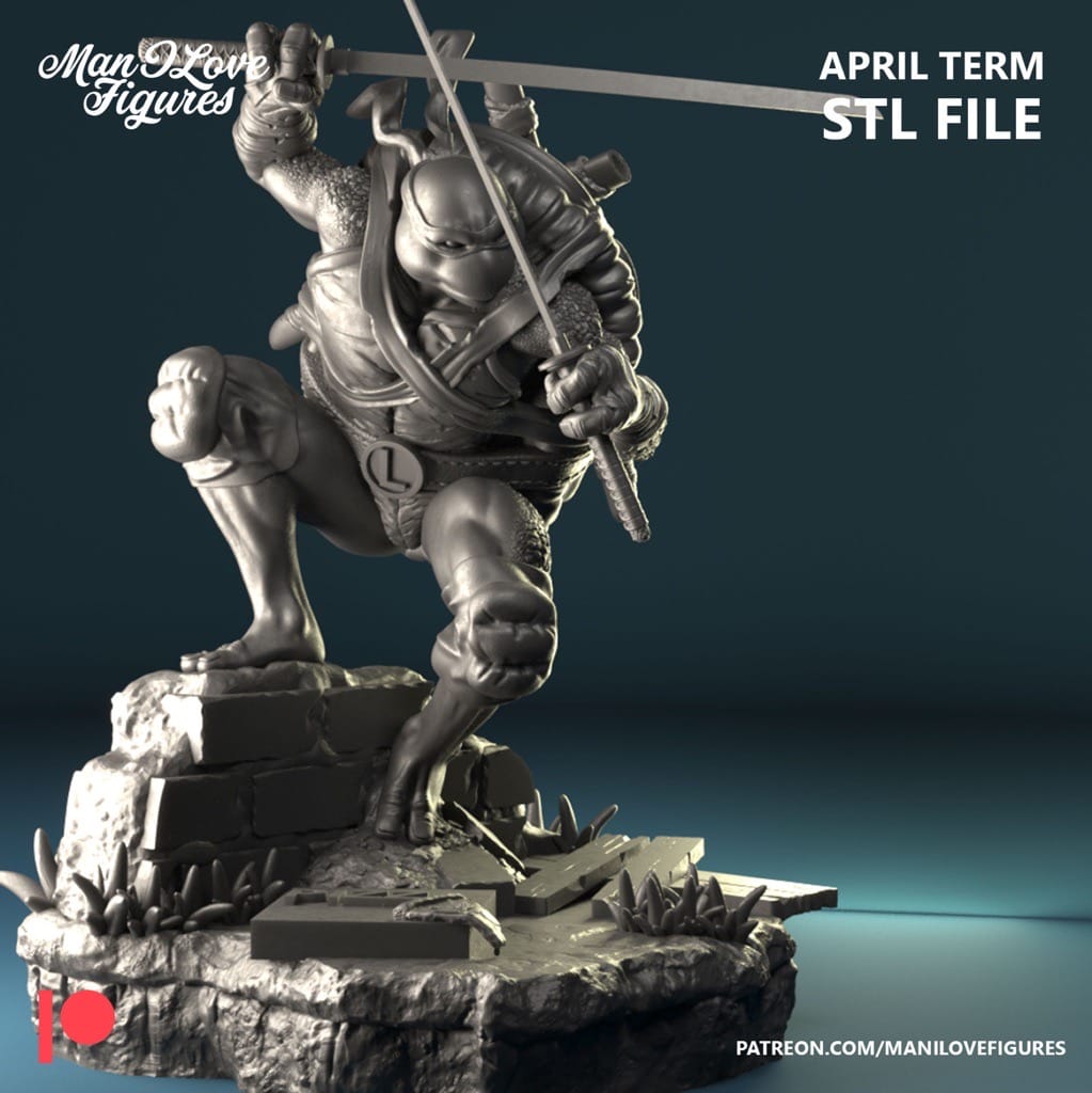 P站图纸印象馆 Man I Love 忍者神龟 里奥 Man I Love 忍者神龟 里奥