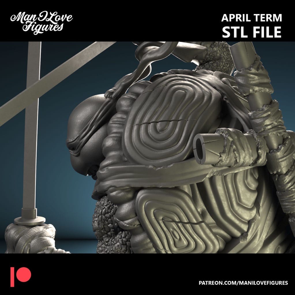 P站图纸印象馆 Man I Love 忍者神龟 里奥 Man I Love 忍者神龟 里奥