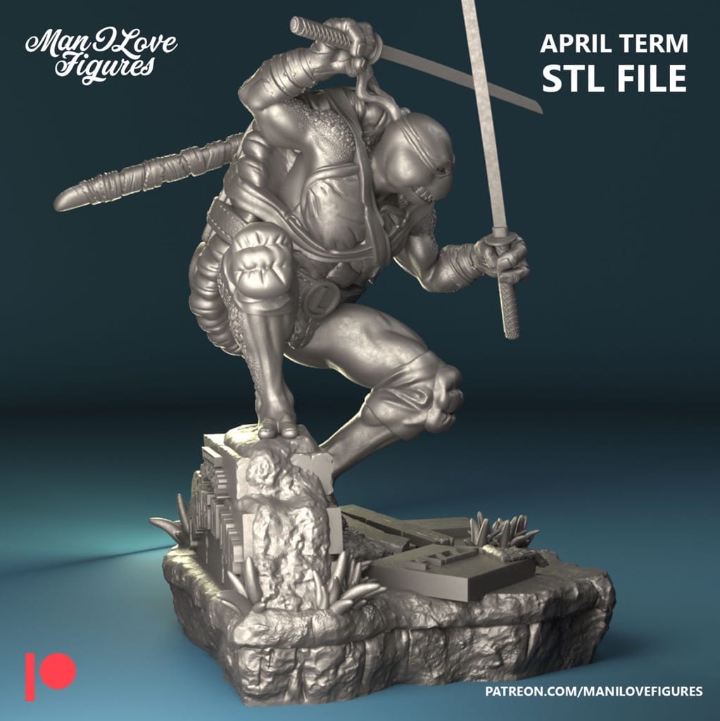 P站图纸印象馆 Man I Love 忍者神龟 里奥 Man I Love 忍者神龟 里奥