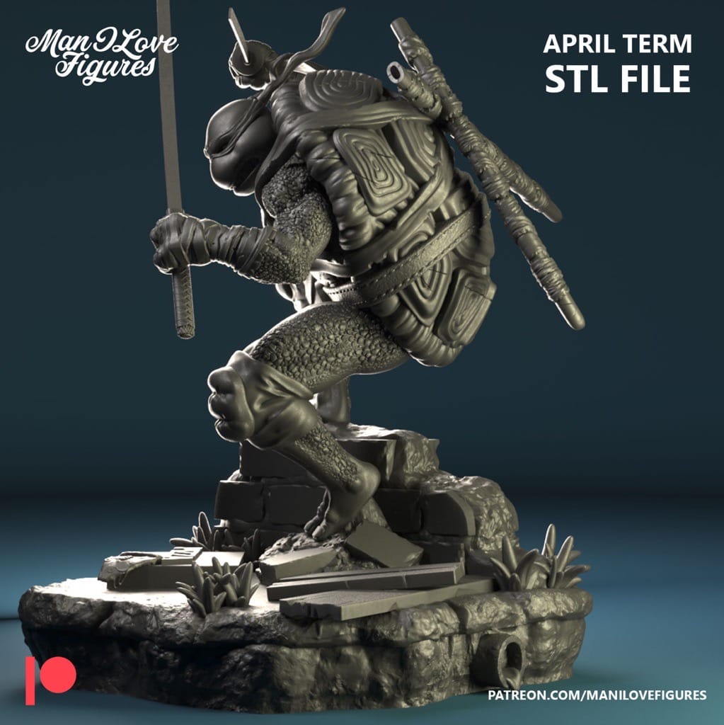 P站图纸印象馆 Man I Love 忍者神龟 里奥 Man I Love 忍者神龟 里奥